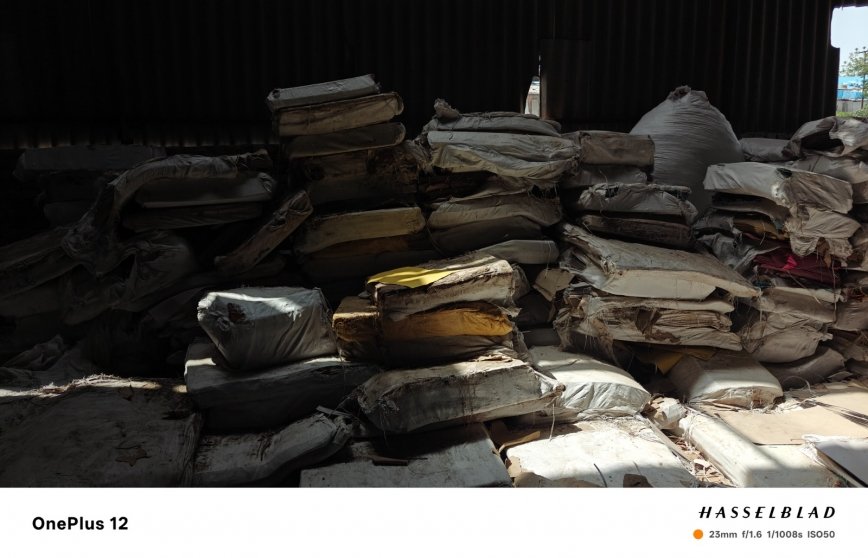 Disposal of damaged “stocks of paper sheets(qty-61,160 kg) due to water logging